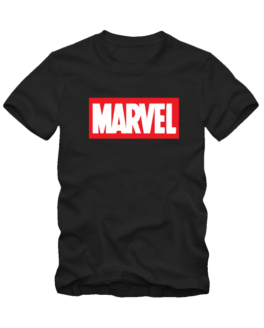 Marškinėliai Marvel logo Marškinėliai Marvel logo